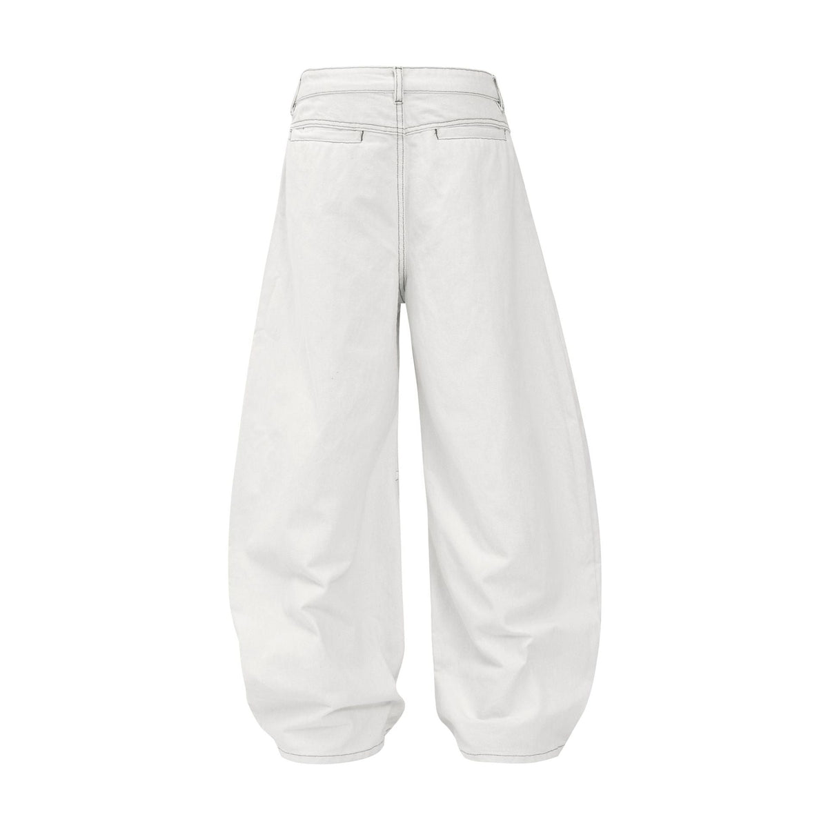 Loose Knife Cut Jeans